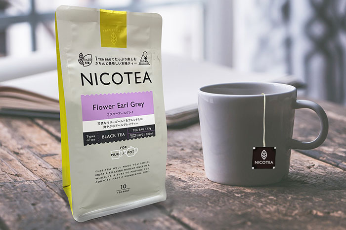 PLANTE様オリジナル商品「NICOTEA」