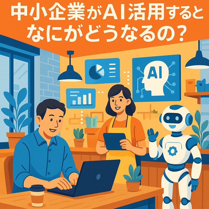 中小企業がAI活用すると、なにがどうなるの？